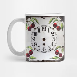 Cherry Clock Mug